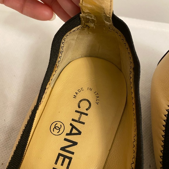 Authentic Chanel 2 tones flats - Picture 12 of 12